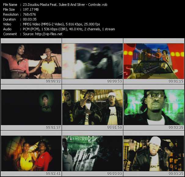 Doudou Masta Feat. Sulee B And Silver video ”Controle” from dvd ”Clap. L'indispensable Des Clips De Rap Francais Indes Vol.1”