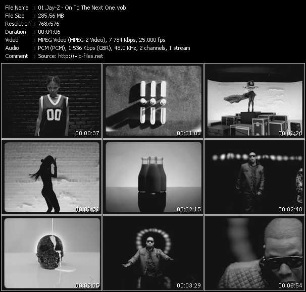 Jay-Z video ”On To The Next One” from dvd ”MixMash Urban March 2010”