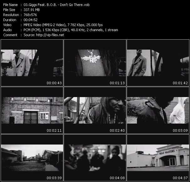 Giggs Feat. B.O.B. video ”Don't Go There” from dvd ”MixMash Urban March 2010”