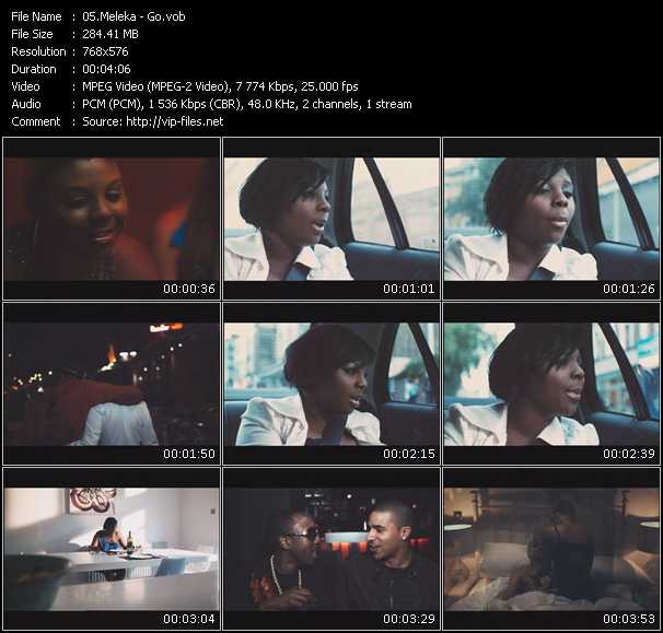 Meleka video ”Go” from dvd ”MixMash Urban November 2009”