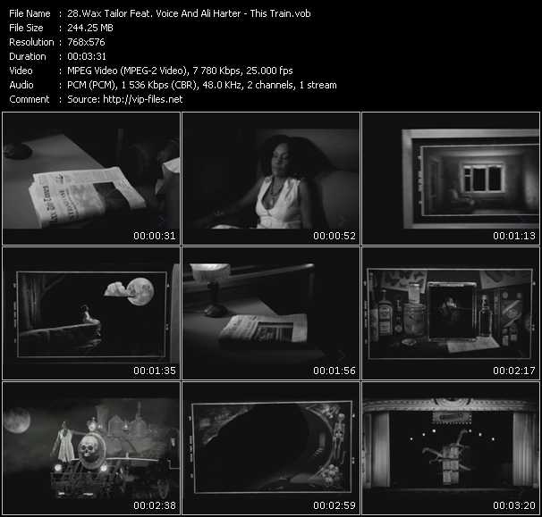 Wax Tailor Feat. Voice And Ali Harter video ”This Train” from dvd ”MixMash Urban November 2009”