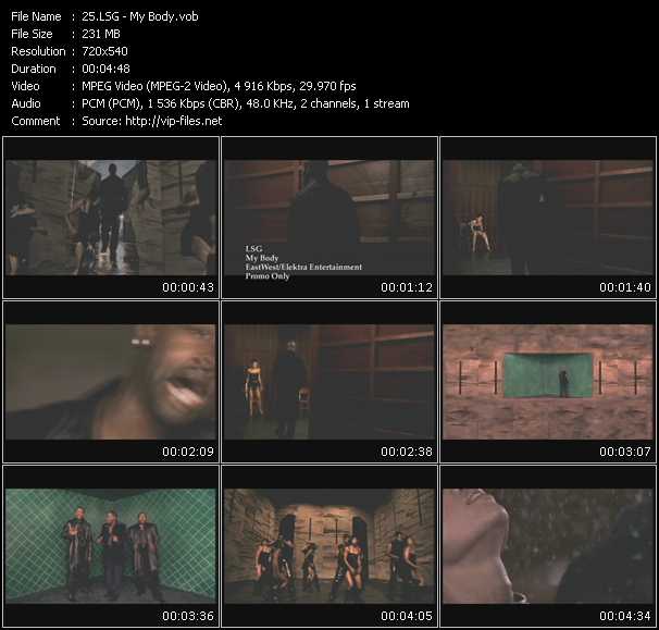 LSG video ”My Body” from dvd ”Hot Video Classics Best Of 1997 Vol.2”