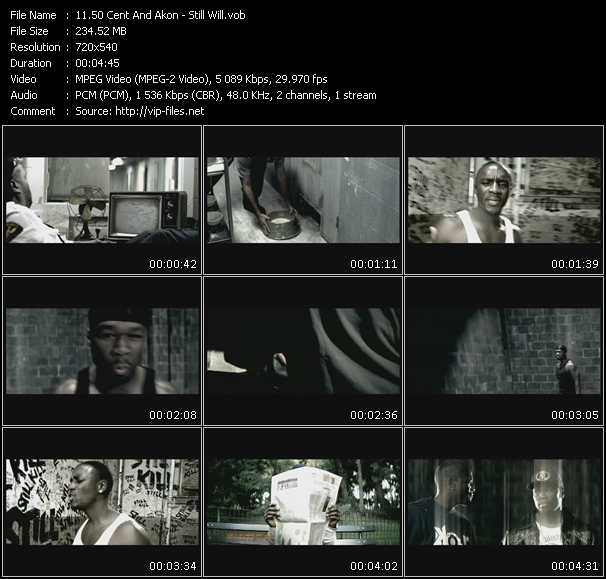 50 Cent And Akon video ”Still Will” from dvd ”Express Video January 2008 Week 2”