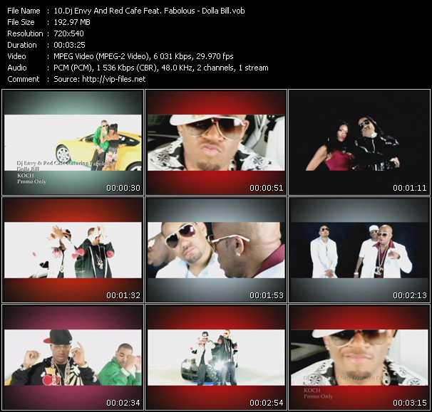 Dj Envy And Red Cafe Feat. Fabolous video ”Dolla Bill” from dvd ”Express Video January 2008 Week 5”