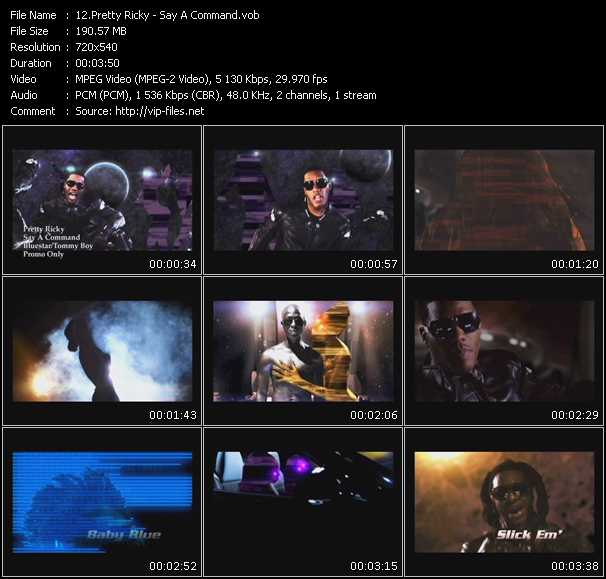 Pretty Ricky video ”Say A Command” from dvd ”Express Video February 2010 Week 1”