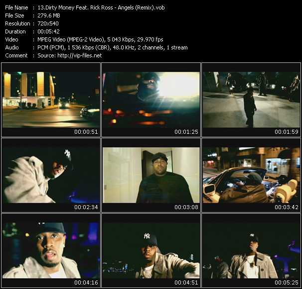 Diddy - Dirty Money Feat. Rick Ross video ”Angels (Remix)” from dvd ”Express Video February 2010 Week 4”