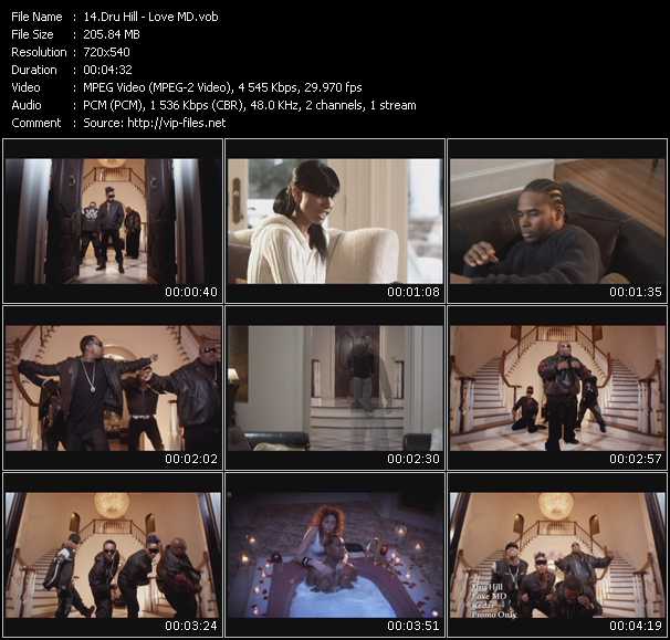 Dru Hill video ”Love MD” from dvd ”Express Video March 2010 Week 1”