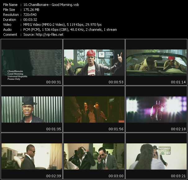 Chamillionaire video ”Good Morning” from dvd ”Express Video December 2009 Week 3”