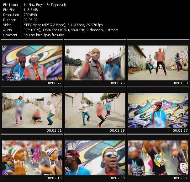 New Boyz video ”So Dope” from dvd ”Express Video December 2009 Week 1”