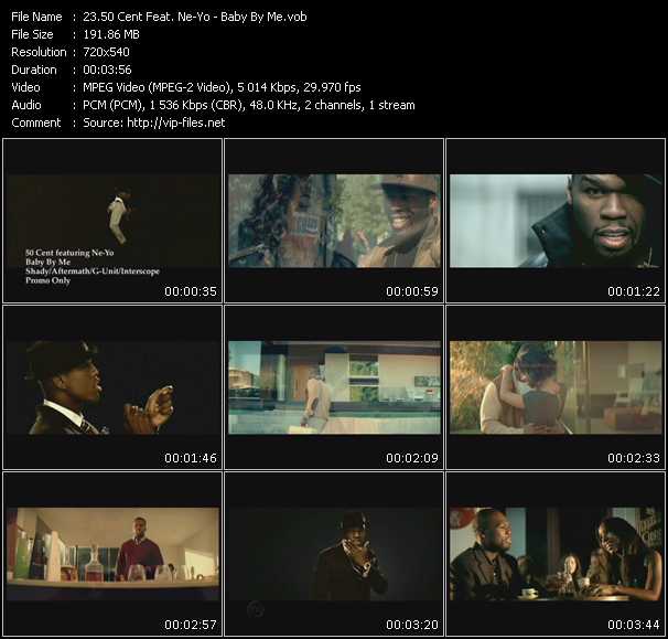 50 Cent Feat. Ne-Yo video ”Baby By Me” from dvd ”Hot Video January 2010”