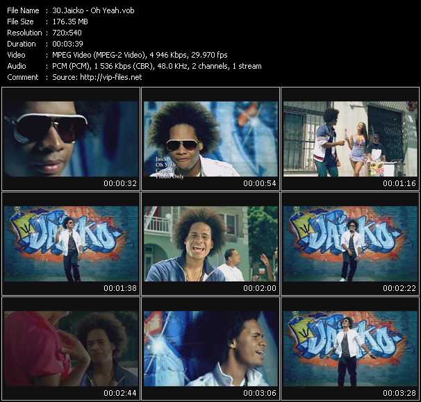 Jaicko video ”Oh Yeah” from dvd ”Hot Video December 2009”