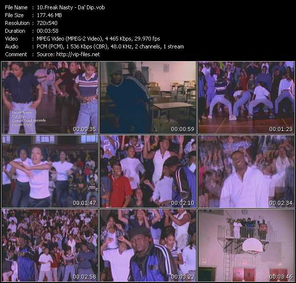 Freak Nasty video ”Da' Dip” from dvd ”Rink Essentials”