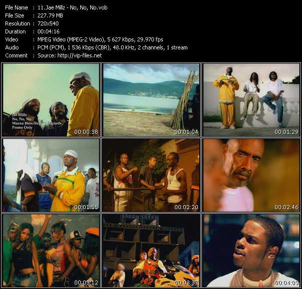 Jae Millz video ”No, No, No” from dvd ”Urban Video January 2004”