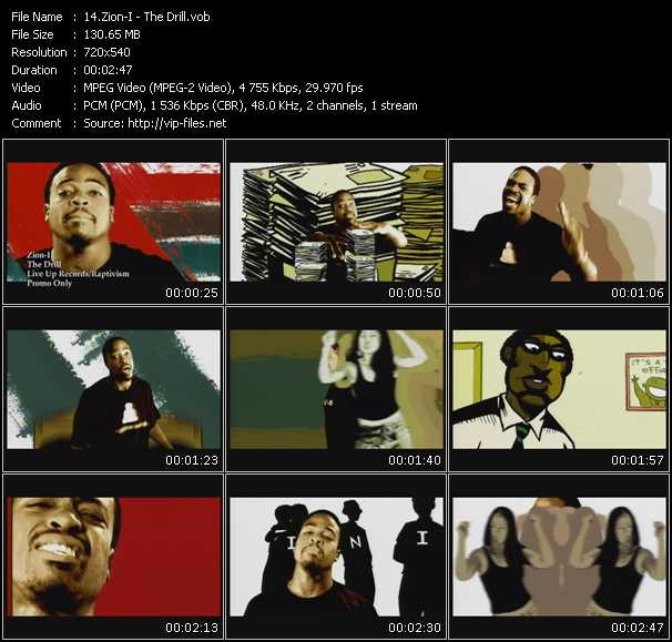 Zion I video ”The Drill” from dvd ”Urban Video January 2004”