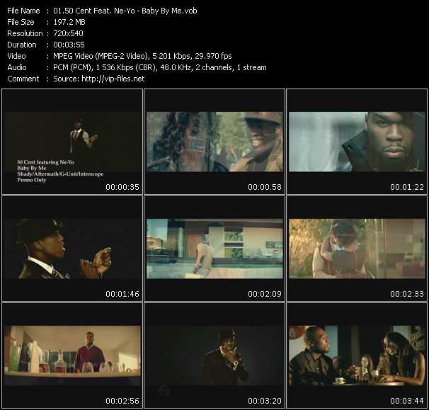 50 Cent Feat. Ne-Yo video ”Baby By Me” from dvd ”Urban Video January 2010”