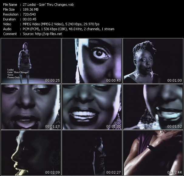 Ledisi video ”Goin' Thru Changes” from dvd ”Urban Video January 2010”