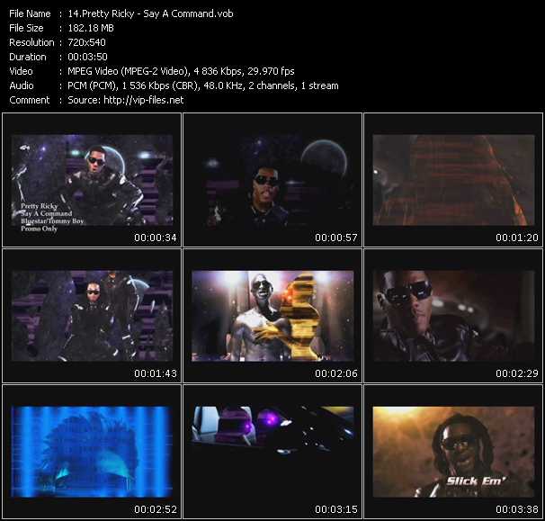 Pretty Ricky video ”Say A Command” from dvd ”Urban Video February 2010”