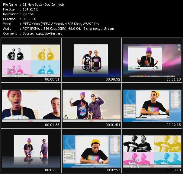 New Boyz video ”Dot Com” from dvd ”Urban Video February 2010”