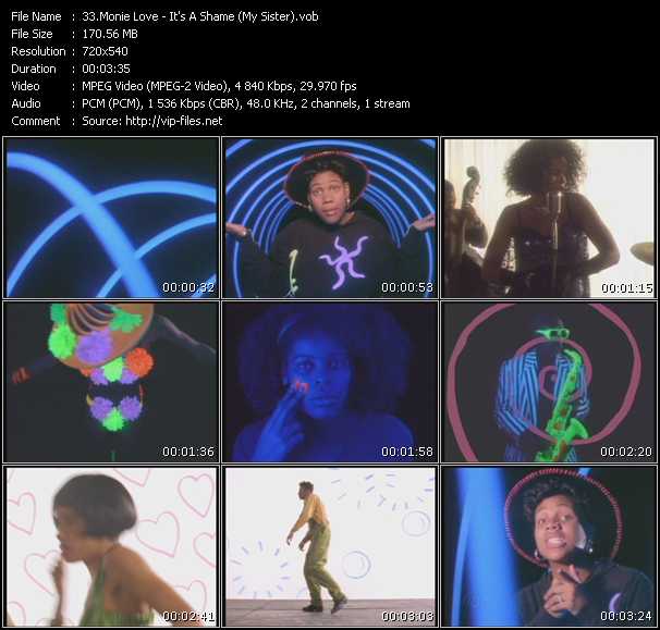 Monie Love video ”It's A Shame (My Sister)” from dvd ”Urban Video February 2010”