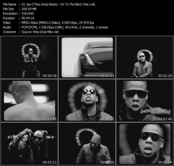 Jay-Z Plus Swizz Beatz video ”On To The Next One” from dvd ”Urban Video March 2010”