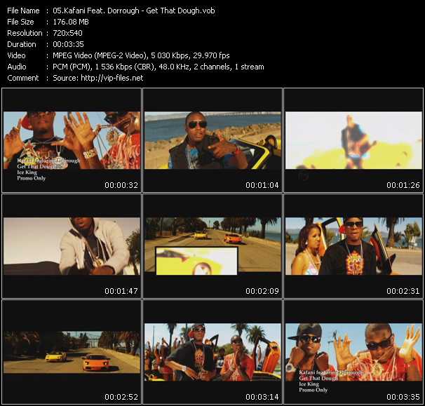Kafani Feat. Dorrough video ”Get That Dough” from dvd ”Urban Video March 2010”