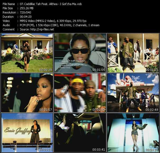 Caddillac Tah Feat. Althea video ”I Got'cha Ma” from dvd ”Urban Video June 2003”
