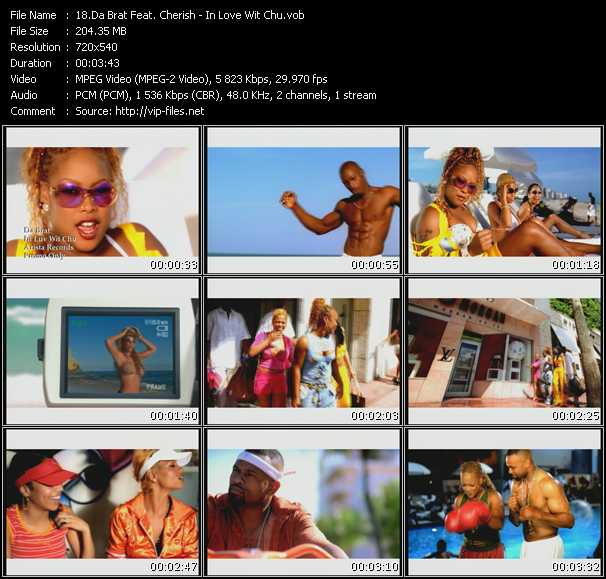 Da Brat Feat. Cherish video ”In Love Wit Chu” from dvd ”Urban Video June 2003”