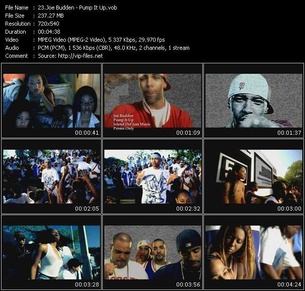 Joe Budden video ”Pump It Up” from dvd ”Urban Video June 2003”