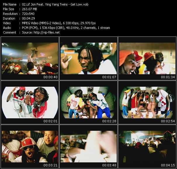 Lil' Jon Feat. Ying Yang Twins video ”Get Low” from dvd ”Urban Video July 2003”