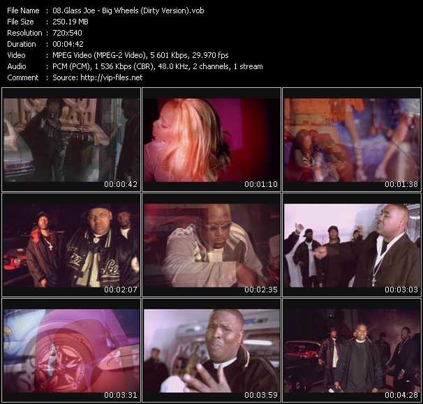 Glass Joe video ”Big Wheels (Dirty Version)” from dvd ”Urban Video July 2005”