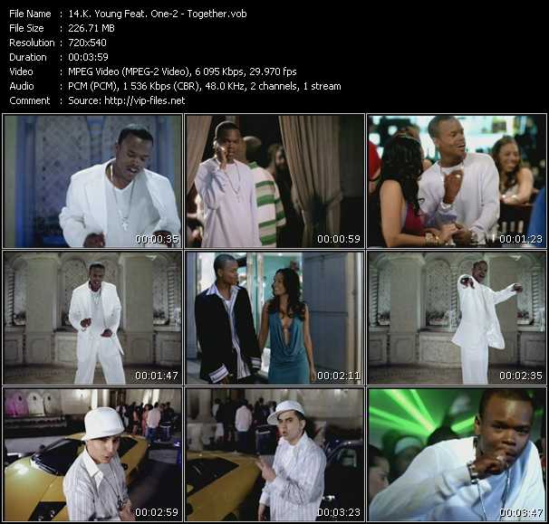 K. Young Feat. One-2 video ”Together” from dvd ”Urban Video July 2005”