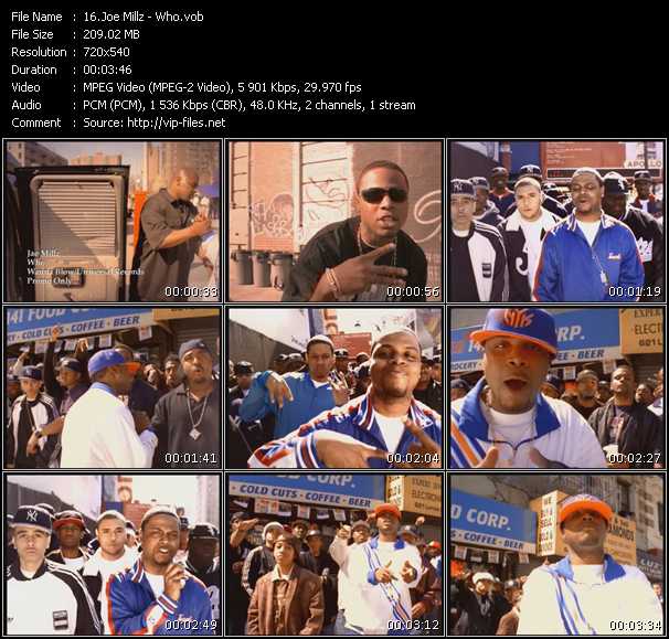 Joe Millz video ”Who” from dvd ”Urban Video July 2005”