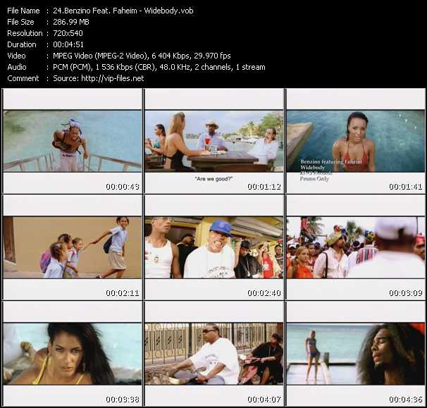 Benzino Feat. Faheim video ”Widebody” from dvd ”Urban Video July 2005”