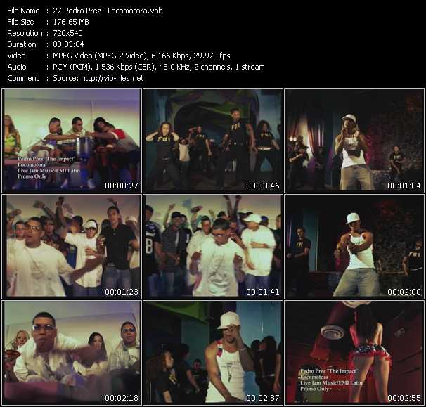 Pedro Prez 'The Impact' video ”Locomotora” from dvd ”Urban Video July 2005”