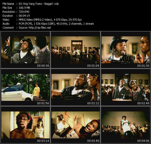 Ying Yang Twins video ”Naggin'” from dvd ”Urban Video September 2003”