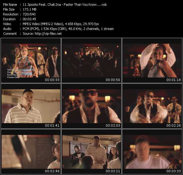 Spooks Feat. Chali 2na video ”Faster Than You Know...” from dvd ”Urban Video September 2003”