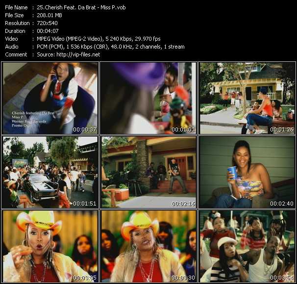 Cherish Feat. Da Brat video ”Miss P” from dvd ”Urban Video September 2003”