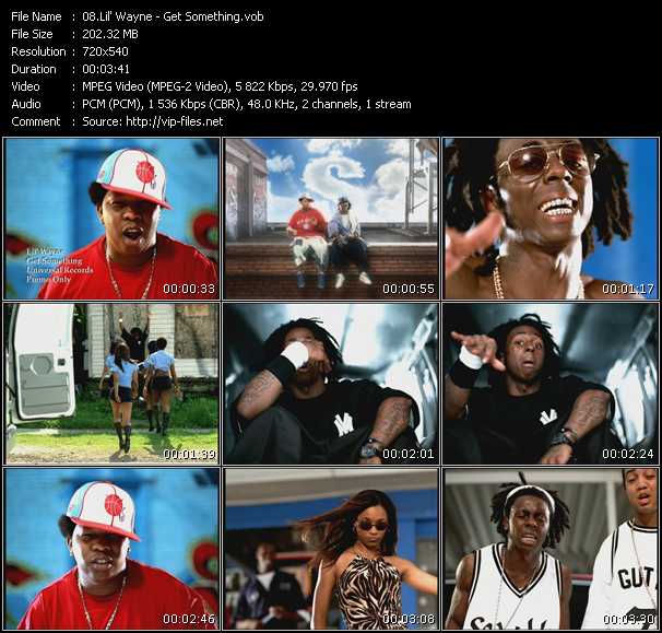 Lil' Wayne video ”Get Something” from dvd ”Urban Video November 2003”