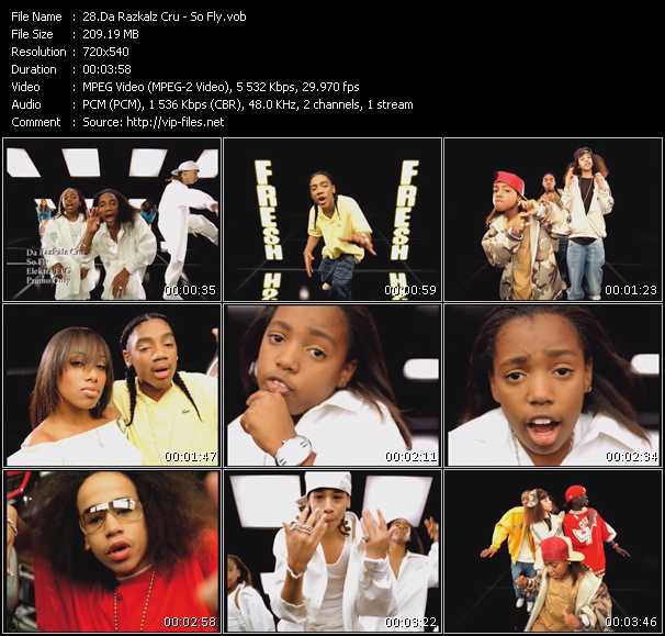 Download Music Video: Da Razkalz Cru - So Fly 