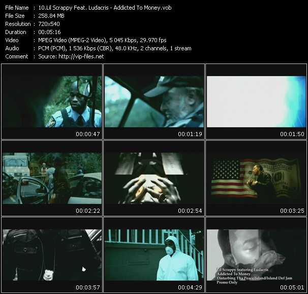 Lil' Scrappy Feat. Ludacris video ”Addicted To Money” from dvd ”Urban Video December 2009”