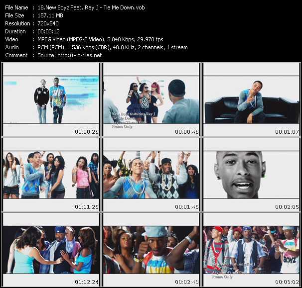 New Boyz Feat. Ray J video ”Tie Me Down” from dvd ”Urban Video December 2009”