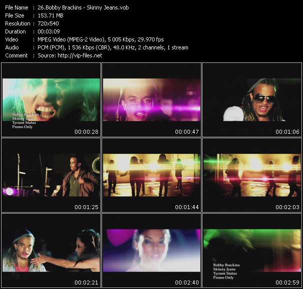 Bobby Brackins video ”Skinny Jeans” from dvd ”Urban Video December 2009”