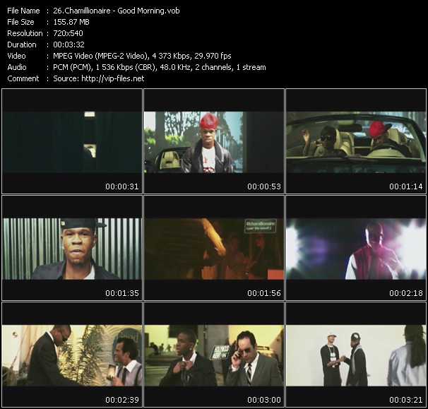 Chamillionaire video ”Good Morning” from dvd ”Screenplay VJ-Pro Hits Vision December 2009”