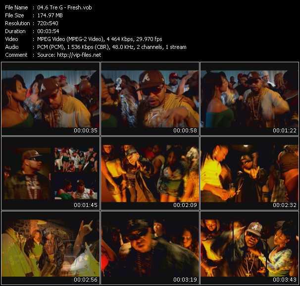 6TreG video ”Fresh” from dvd ”Screenplay VJ-Pro Urban Vision January 2010”