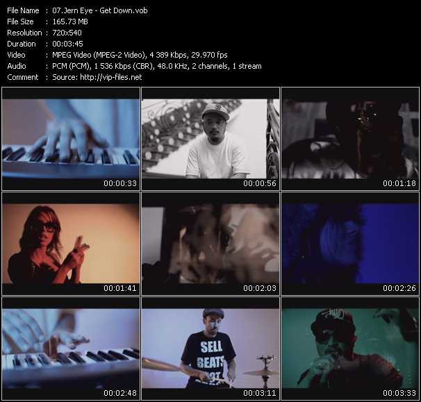 Jern Eye video ”Get Down” from dvd ”Screenplay VJ-Pro Urban Vision January 2010”