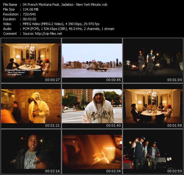 French Montana Feat. Jadakiss video ”New York Minute” from dvd ”Screenplay VJ-Pro Urban Vision February 2010”