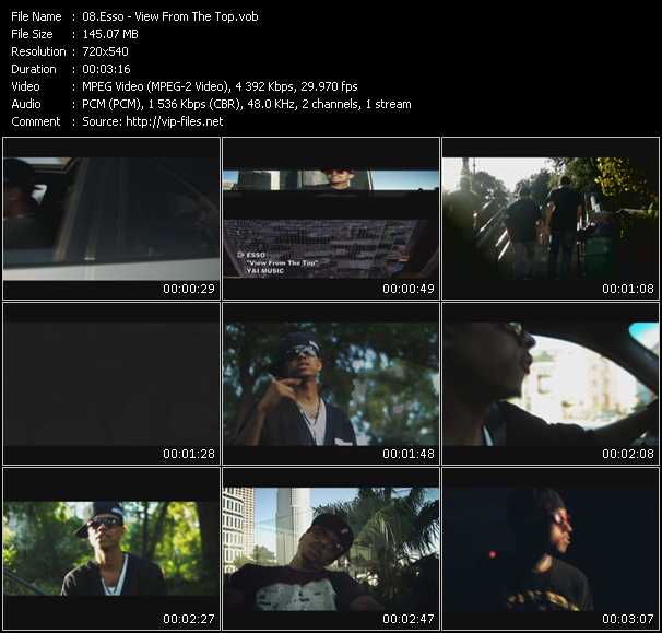 Esso video ”View From The Top” from dvd ”Screenplay VJ-Pro Urban Vision February 2010”