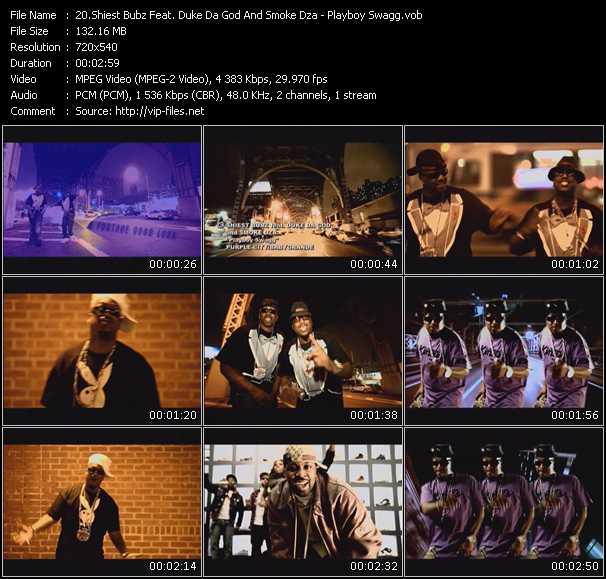 Shiest Bubz Feat. Duke Da God And Smoke Dza video ”Playboy Swagg” from dvd ”Screenplay VJ-Pro Urban Vision November 2009”