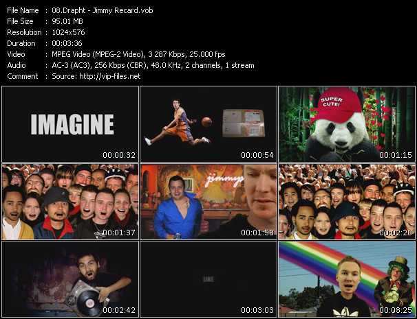 Drapht video ”Jimmy Recard” from dvd ”Triple J's Hottest 100 Vol.16”