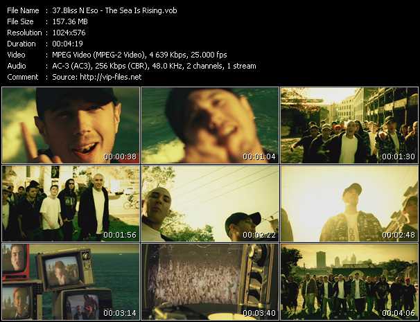 Bliss N Eso video ”The Sea Is Rising” from dvd ”Triple J's Hottest 100 Vol.16”